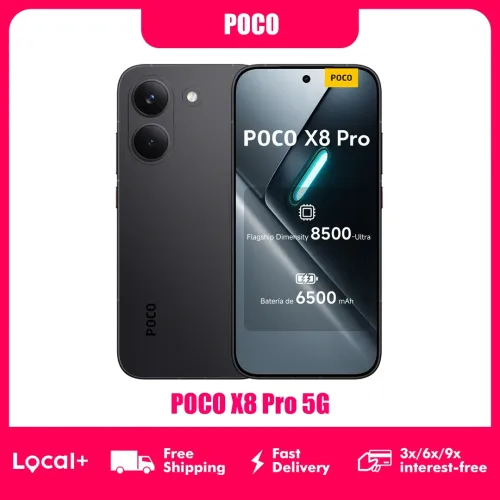 POCO X8 Pro 5G 8GB 256GB 12GB 512GB NFC Smartphone Dimensity 8500-Ultra 6500mAh Akku