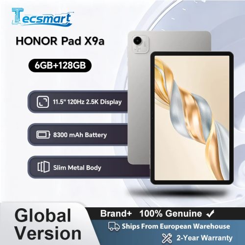 Honor, Global Version HONOR Pad ?9a Tablet android 11.5? 120Hz 2.5K HONOR Fullview Display 6GB+128GB Qualcomm 6nmSnapdragon 685