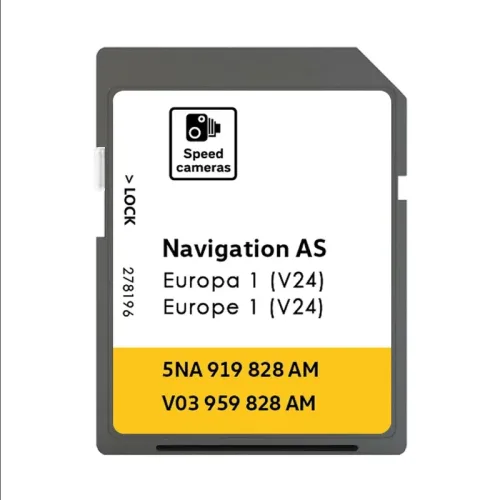 NAVINESA, NEU für VW Discover Media Navigation AS V23 Version Update UK Europa Karten 2026 Sat Nav EU SD-Karte 5NA919866NA 32GB