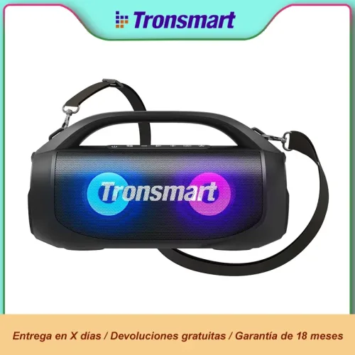 Tronsmart, Tronsmart Bang SE Lautsprecher Tragbarer Bluetooth-Lautsprecher mit Tiefbass, 24 Stunden Spielzeit, Tragegriff, für Outdoor & Camping