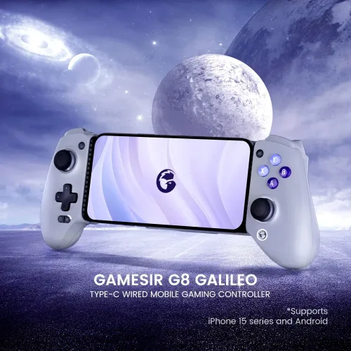 GameSir, GameSir G8 Mobiles Gamepad, Hall-Effekt-Gamecontroller für iPhone 15, Android-Handys, Xbox Game Pass, STADIA xCloud Cloud Gaming