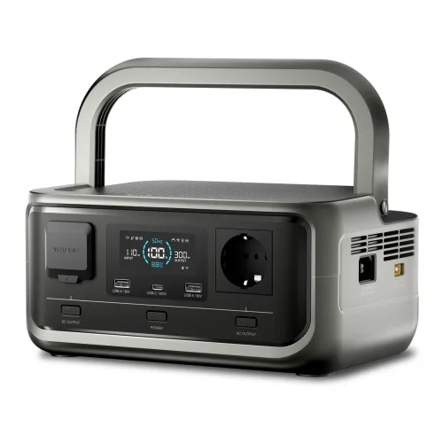 ALLPOWERS VOLIX P300 256-Wh tragbares Kraftwerk 300 W (Spitze 600 W) AC-Ausgang LiFePO4-Akku für den Heimgebrauch im Freien, Camping, Reisen