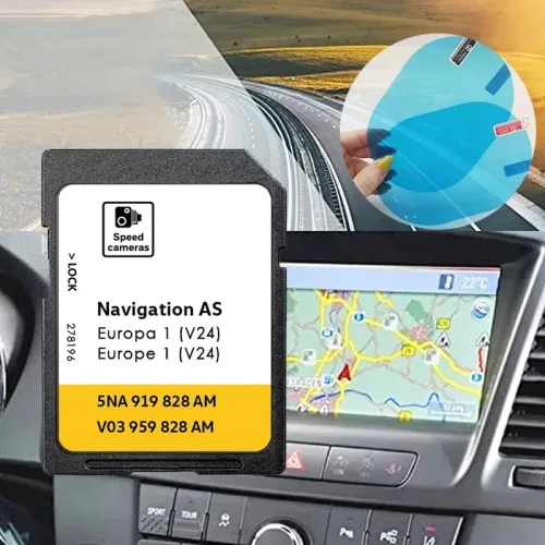 NAVINESA, NEU für VW Discover Media Navigation AS V23 Version Update UK Europa Karten 2026 Sat Nav EU SD-Karte 5NA919866NA 32GB