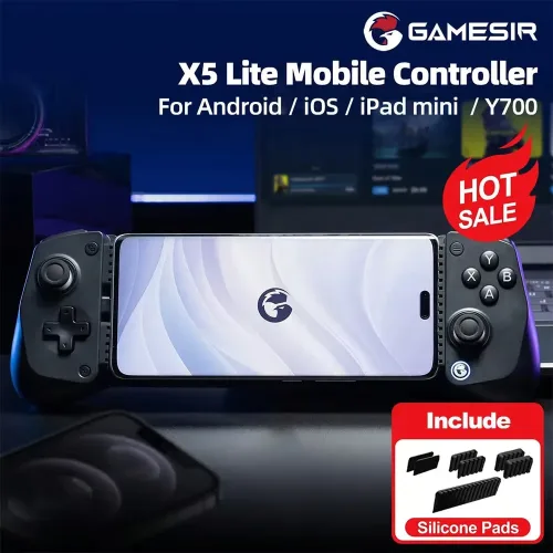GameSir, GameSir X5 Lite Mobiler Gaming-Controller Telefon-Gamepads für iPhone 16 15 Serie IOS iPad Mini Y700 Android Tablet Steuerung