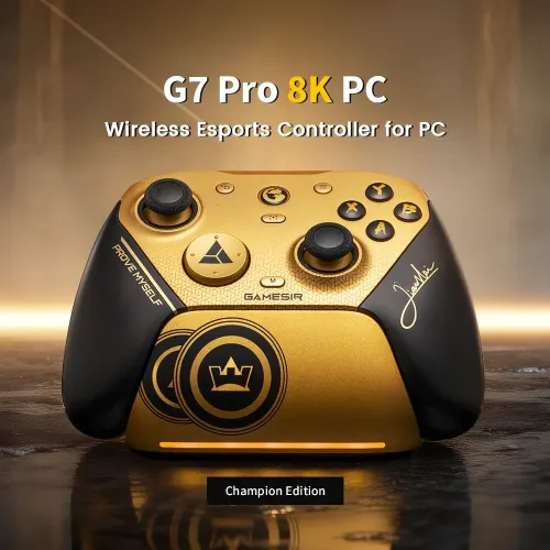GameSir, GameSir G7 Pro 8K Champion Edition Kabelloser Gaming-Controller für Nintendo Switch 2, Android, iOS, PC, Steam, 8000Hz Gamepad