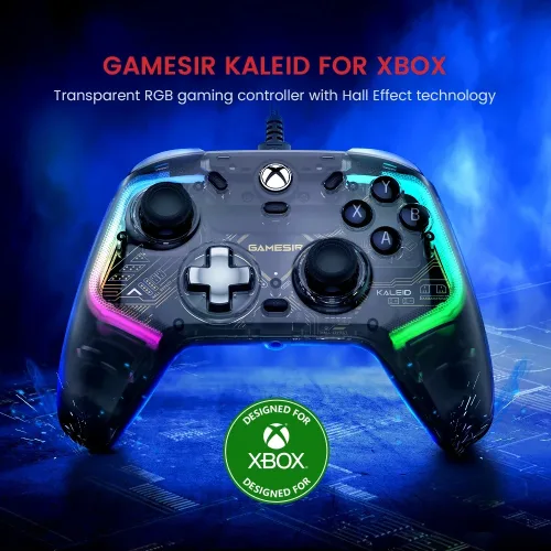 GameSir Kaleid Kabelgebundener Xbox-Controller ? Hall-Effekt-Joysticks, Zero Drift, für Xbox Series X/S, One & PC