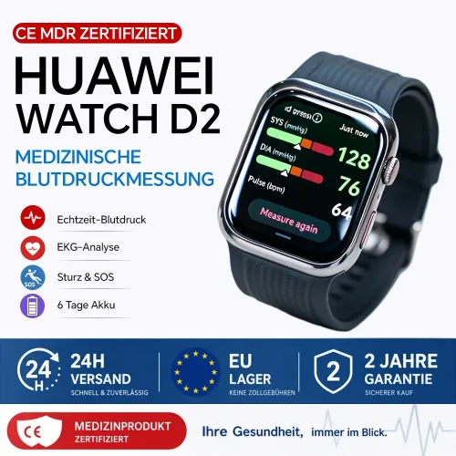 Huawei, HUAWEI Watch D2 Smartwatch 1,82'' AMOLED-Display