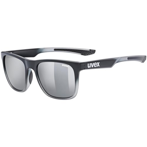 uvex, Uvex LGL 42 Sonnenbrille - Black Transparent Mirror Silver