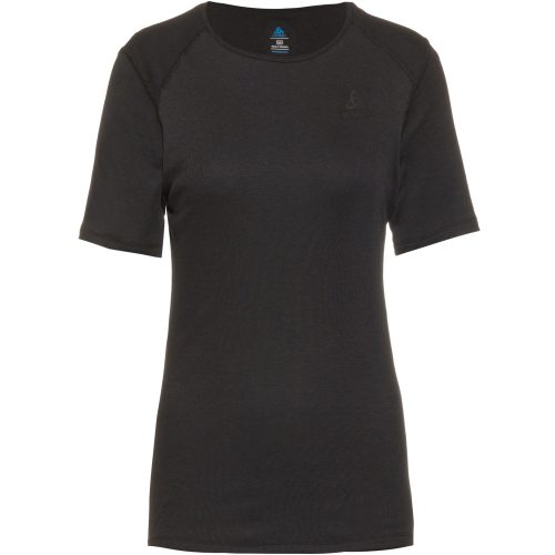 Odlo, Odlo Active Warm Base Layer T-Shirt für Damen - Wandern, Ski & Snow - schwarz, M