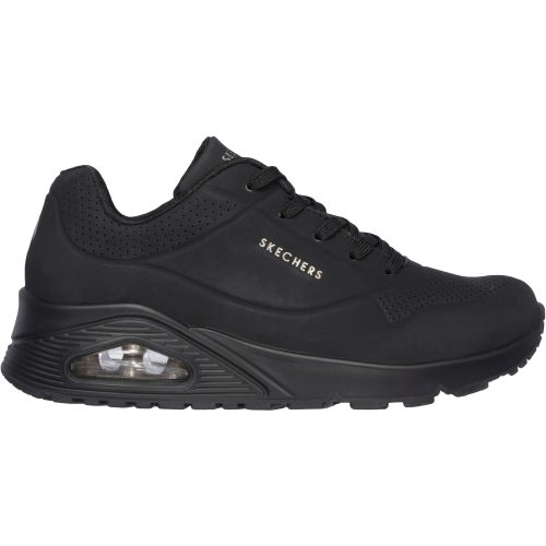 Skechers, Skechers Wedgesneaker "Uno - Stand on Air" Freizeitschuh, Halbschuh, Schnürschuh mit feiner Perforation