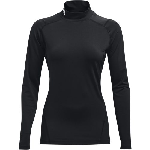 Under Armour, Under Armour Trainingsshirt "HeatGear Mock Langarm-Oberteil" Langarm-Design, mit Stehkragen, atmungsaktiv, normale Schnittform