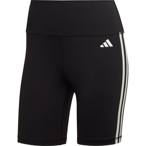 Adidas, ADIDAS Damen Fitnesstight Essentials 3-Streifen High-Waisted schwarz | XS