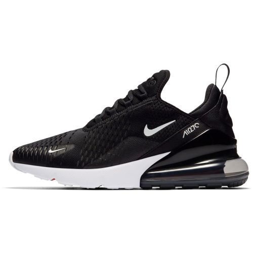 Nike, Nike Air Max 270 Sneaker - Black + White + Solar Red EU43 Herren