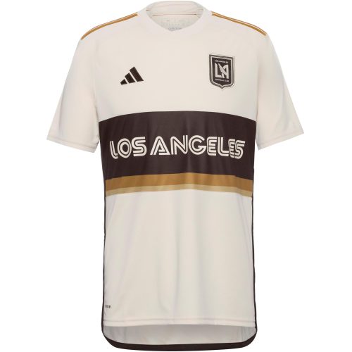 Adidas, adidas Los Angeles FC 3rd Replica Herren Fussballtrikot 24/25 Beige, Herren, Größe: S