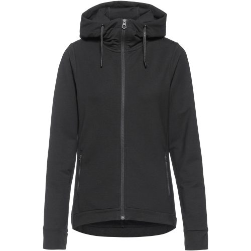 VENICE BEACH, Venice Beach Kapuzensweatjacke "KIRSTY" mit Reissverschlusstaschen, aus elastischer Baumwollmischung, Langarm