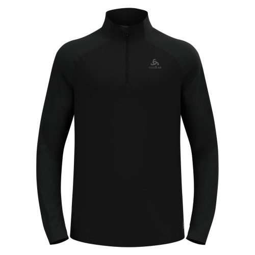 Odlo, Odlo Essential Ceramiwarm Lauf-Mid Layer Half-Zip für Herren - Running - schwarz, M