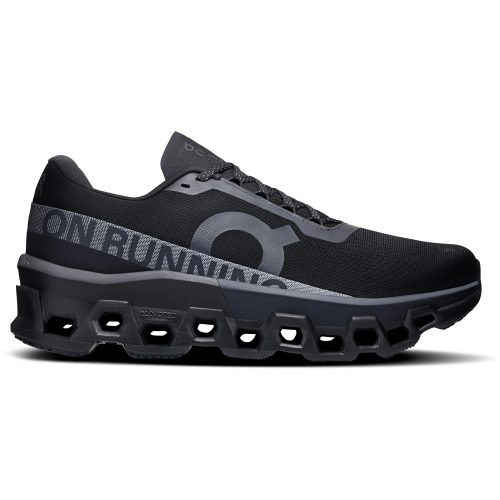 ON), ON Cloudmonster 2 Herren Laufschuh Schwarz, Herren, Größe: 10 1/2
