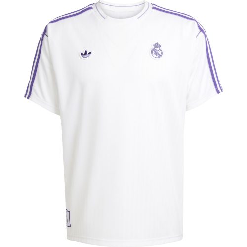 Adidas, adidas Real Madrid Icon T-Shirt Weiss, Herren, Größe: XL