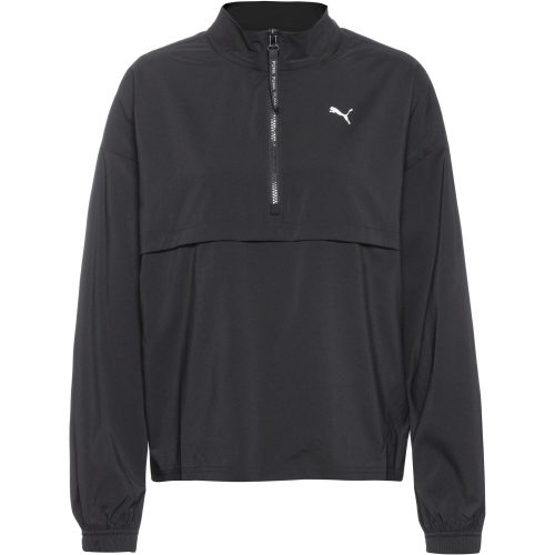 Puma, PUMA Trainingsjacke "W STRONG WOVEN JACKET" ohne Kapuze für Fitness-Workout, atmungsaktives Material, Relaxed Fit