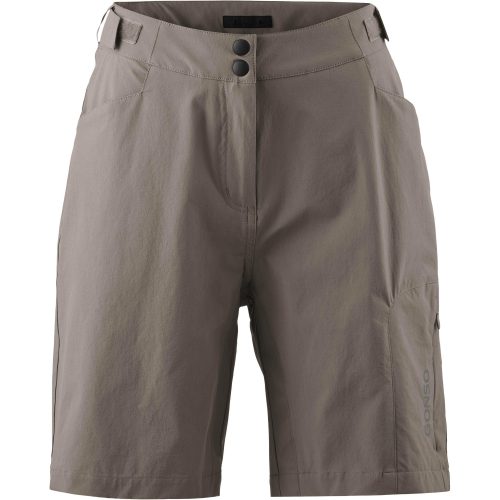 Gonso, Gonso Fahrradhose "Adventure Shorts W" Damen Radhose mit einknöpfbarer Radunterhose mit Sitzpolster