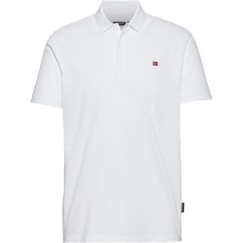NAPAPIJRI, Napapijri Poloshirt "EALIS SS SUM" mit Polokragen, Kurzarm-Design, aus Baumwolle, hüftlange Schnittform