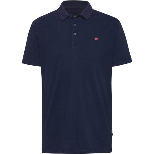NAPAPIJRI, Napapijri Poloshirt "EALIS SS SUM" mit Polokragen, Kurzarm-Design, aus Baumwolle, hüftlange Schnittform
