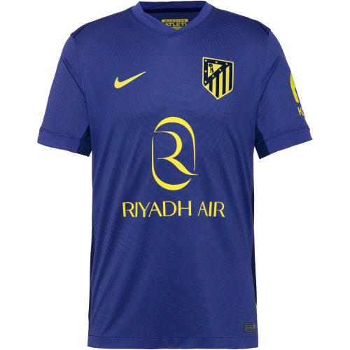 Nike, Nike Atlético Madrid Away Replica Herren Fussballtrikot 25/26 Blau, Herren, Größe: S