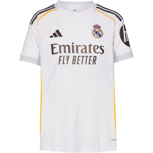 Adidas, adidas Real Madrid Home Replica Damen Fussballtrikot 25/26 Weiss, Damen, Größe: L