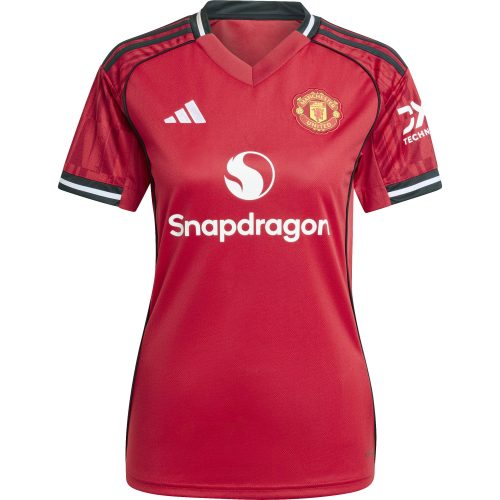 Adidas, adidas Manchester United Home Replica Damen Fussballtrikot 25/26 Rot, Damen, Größe: XS