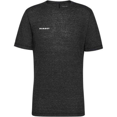 MAMMUT, Mammut Leichtes T-Shirt mit Naturfasern zum Klettern Massone Light T-Shirt Men Schwarz S