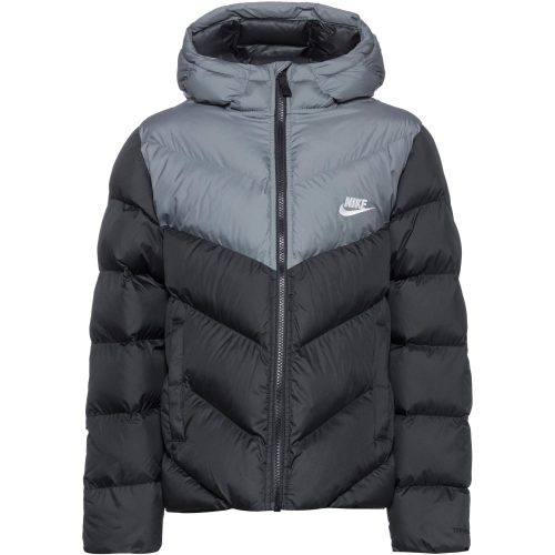 Nike, Nike Sportswear All Day Play Pufferjacke - Black + Smoke Grey S Kids