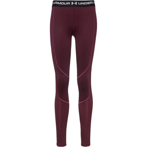 Under Armour, UNDER ARMOUR Damen Fitnesstight ColdGear® dunkelrot | S