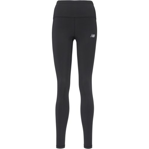 New Balance, New Balance Lauftights "Sleek High Rise Legging 27"" mit Elasthan-Anteil, aus Polyester und Elasthan, High-Rise-Bund