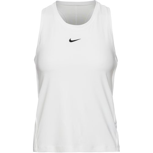 Nike, Nike Victory Dri-FIT Damen Tennisshirt Weiss, Damen, Größe: L