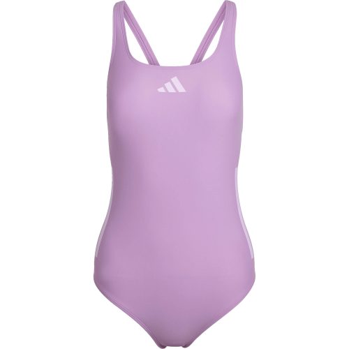 Adidas, adidas 3S C-Back Damen Badeanzug Lila, Damen, Größe: 40