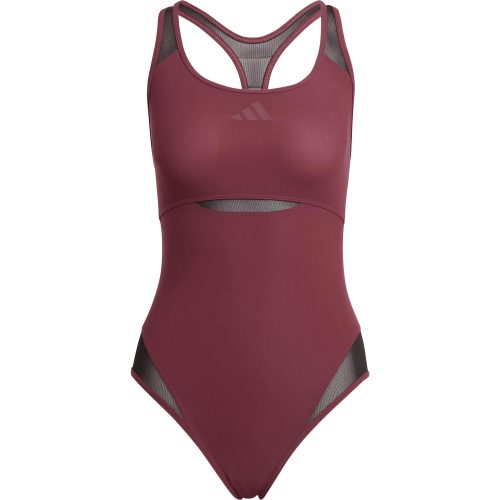 Adidas, adidas Lanelux Y-Back Mesh Damen Badeanzug Rot, Damen, Größe: 42