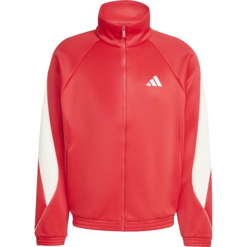 Adidas Sportswear, adidas Sportswear Trainingsjacke "STADIUM" aus Polyester und Baumwolle, mit Rollkragen, lockere Passform