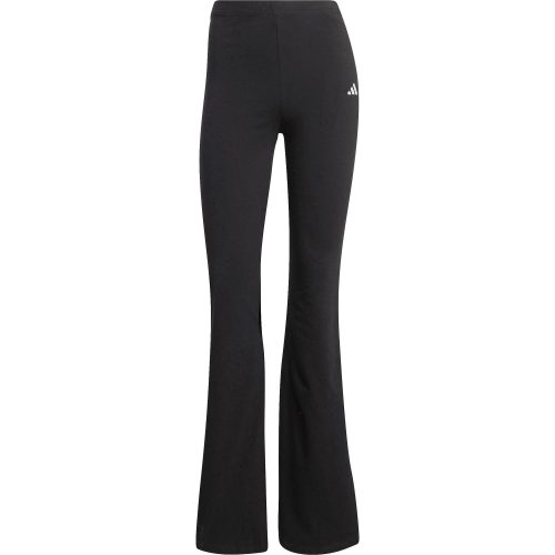 Adidas Sportswear, adidas Sportswear Trainingstights "ESSENTIALS SMALL LOGO FLARED LEGGINGS" Hoher Bund, ausgestellte Beinform
