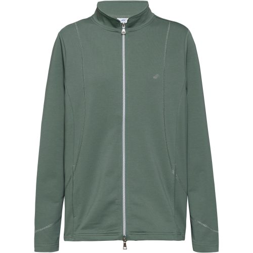 JOY sportswear, Joy Sportswear Sweatjacke "DORIT" mit Reissverschluss, Langarm, aus Baumwolle, Polyester und Elasthan
