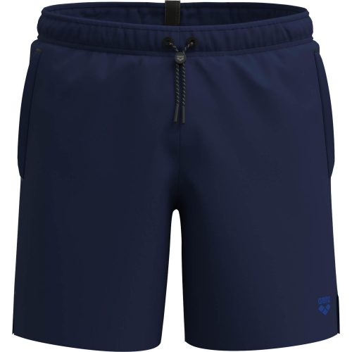 arena, Arena M Arena Evo Beach Boxer Solid Beach Short Herren, blau, Grösse: XL