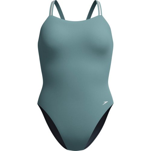Speedo, speedo V Class Active Back Damen Badeanzug Grün, Damen, Größe: 40