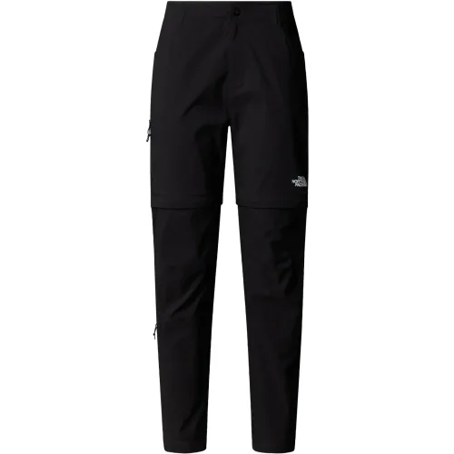The North Face, The North Face Exploration Zip-Off Damen Wanderhose Schwarz, Damen, Größe: M