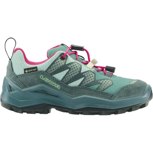 Lowa, LOWA Maddox Pro Low Gore-Tex® 24-35 Kinder Trekkingschuh Blau, , Größe: 35