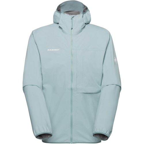 MAMMUT, Mammut Kompakte minimalistische Hardshell-Wanderjacke Ducan Light HS Hooded Jacket Men Blau M