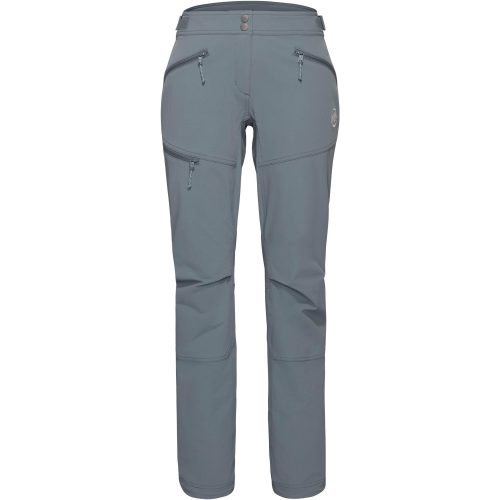 MAMMUT, Mammut Strapazierfähige Softshellhose für die Berge Taiss SO Pants Women Grau 40