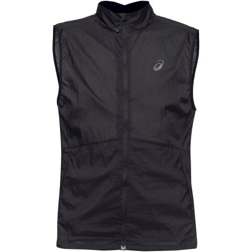 Asics, ASICS Metarun Packable Herren Gilet Schwarz, Herren, Größe: L