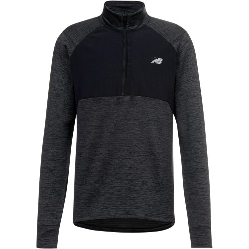 New Balance, New Balance New Balance Athletics Heat Grid 1/2 Zip Herren, schwarz, Grösse: XL Regular Fit Herren, schwarz, Grösse: XL