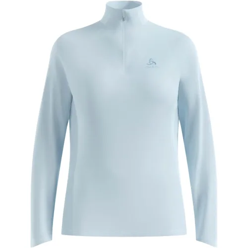 Odlo, Odlo Essential Half-Zip Lauf-Mid Layer für Damen - Running - blau, L