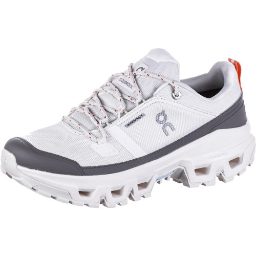 ON), ON Cloudrock Low Waterproof Damen Trekkingschuh Grau, Damen, Größe: 6 1/2