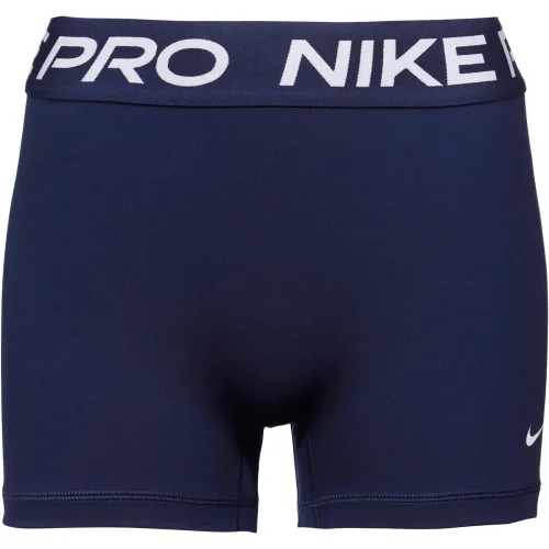 Nike, Nike Pro 3" Damen Short Blau, Damen, Größe: S